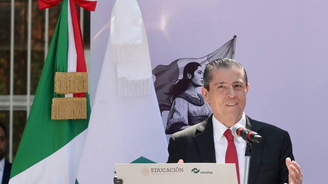 Giovani Gutiérrez conmemoró el Día de la Bandera 2025 en Coyoacán