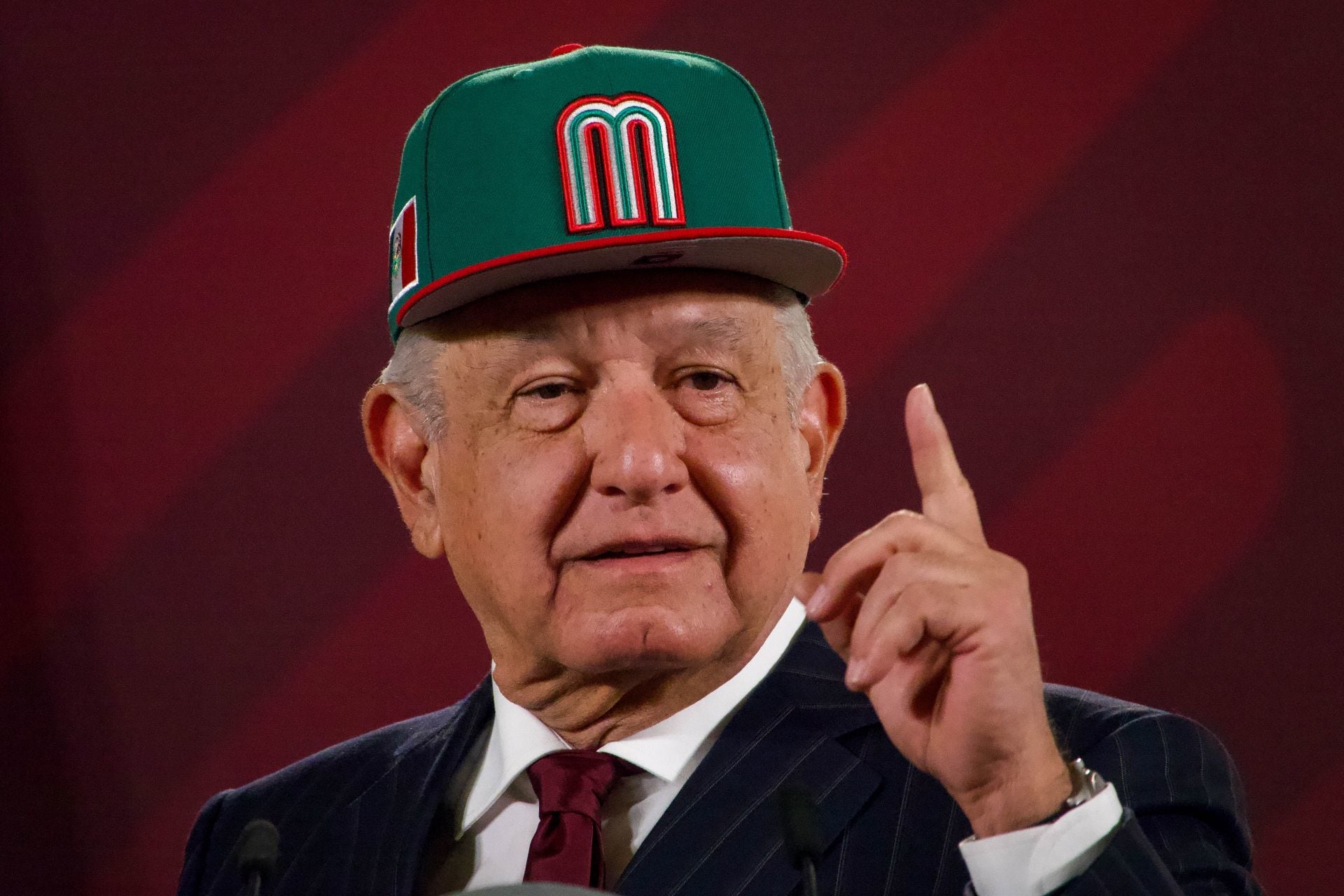 AMLO en la conferencia mañanera del 10 de marzo de 2023