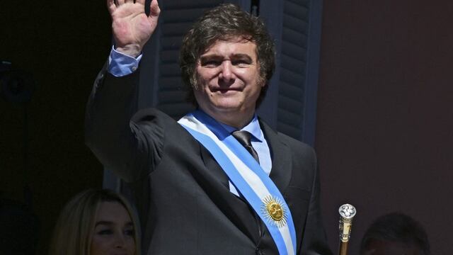 Javier Milei, presidente de Argentina