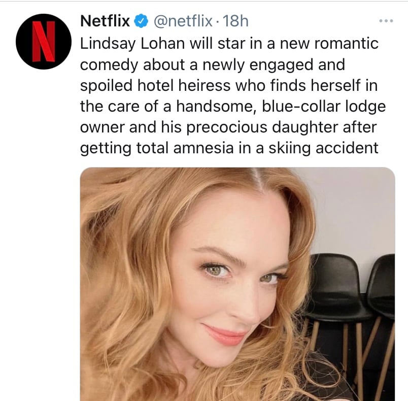 Netflix sobre Lindsay Lohan