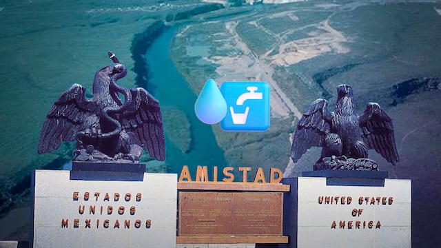 México entrega agua a Estados Unidos desde Presa La Amistad