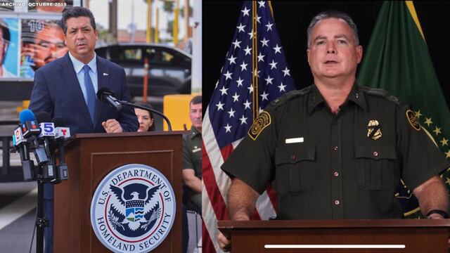 Autoridades de las dos naciones.