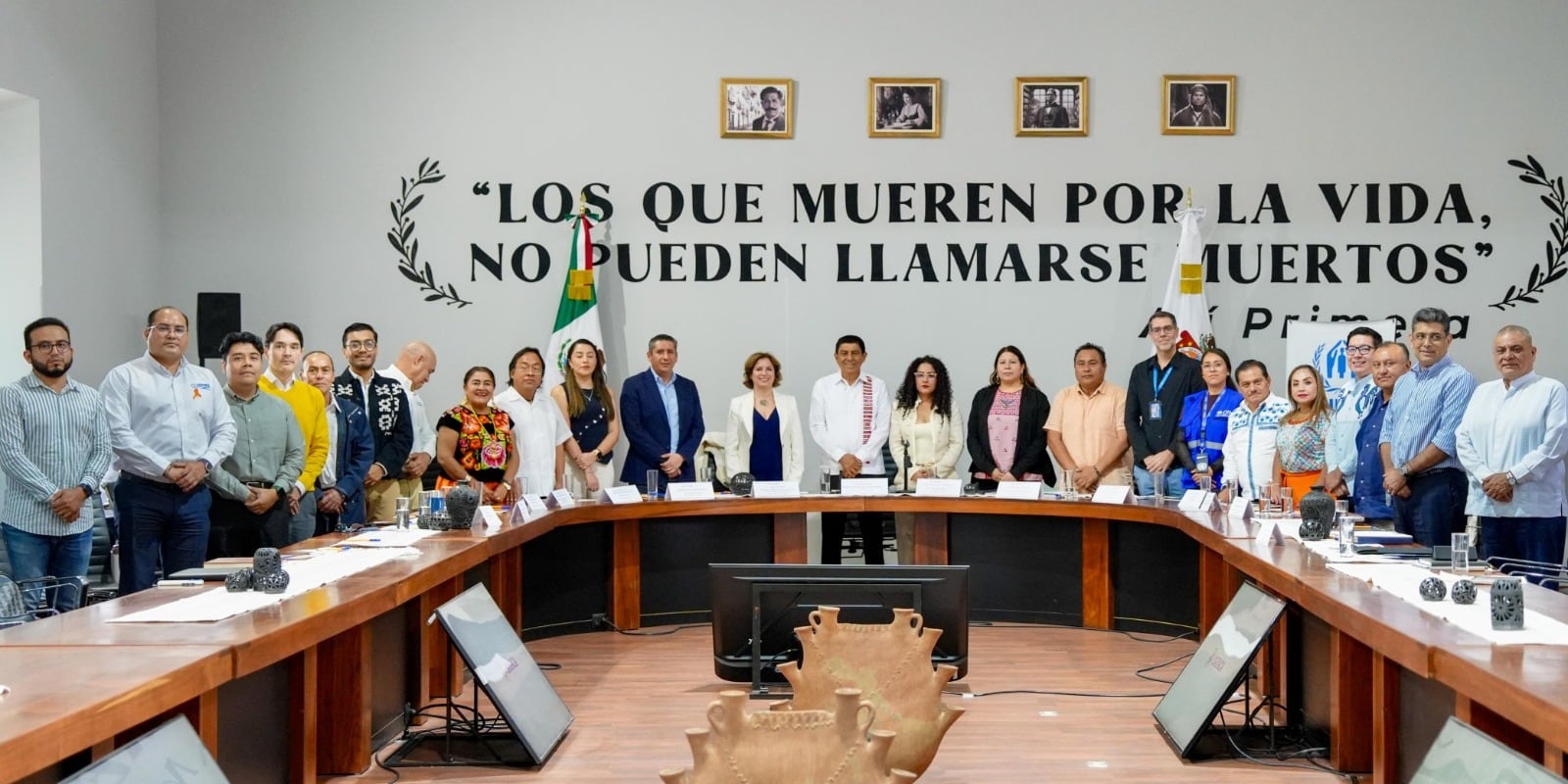 ACNUR reconoce a Oaxaca por ley sobre Desplazamiento Forzado Interno.