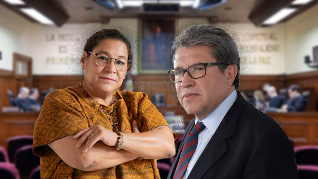 Ricardo Monreal pone en duda que Lenia Batres presida la SCJN