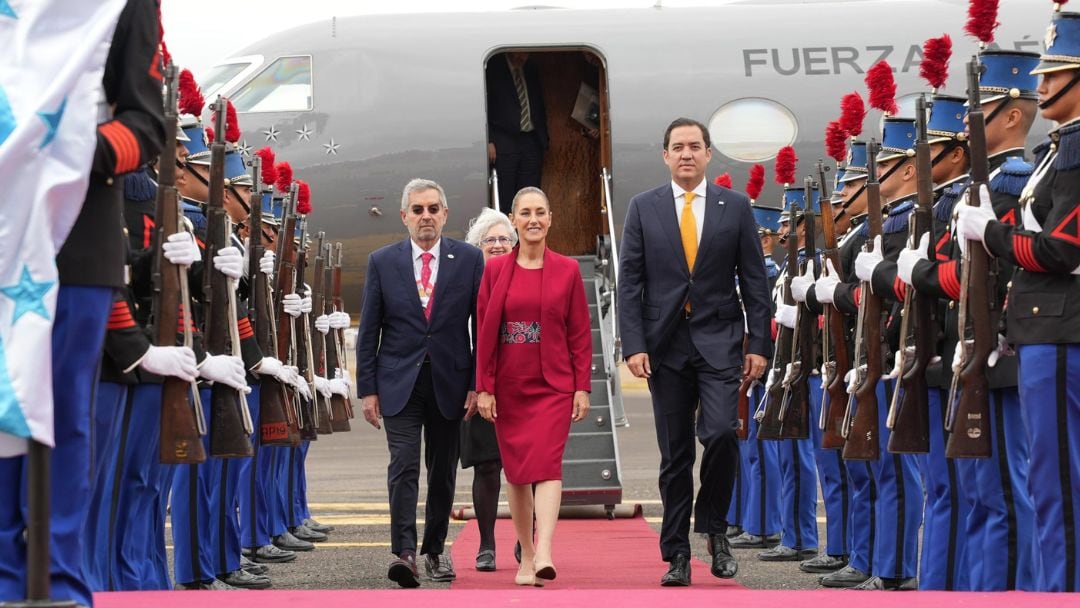 Claudia Sheinbaum en la CELAC 2025 en Honduras en vivo
