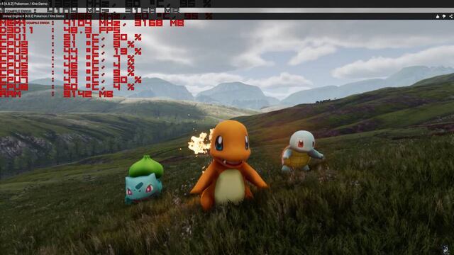 Pokémon Unreal Engine 4