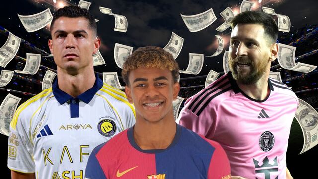 Revelan la lista de los futbolistas mejor pagados en 2025