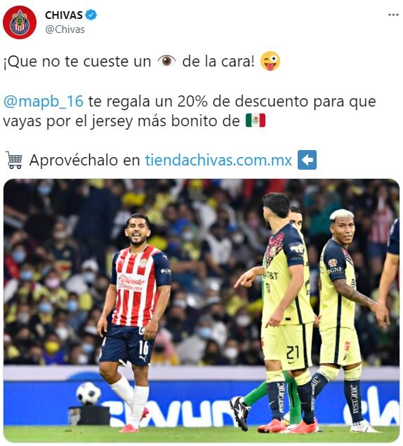 Burla de Chivas al América