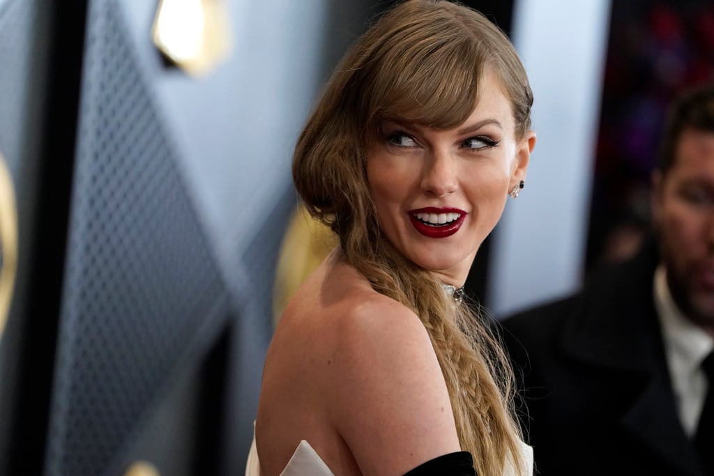 Taylor Swift en los Premios Grammy 2024.