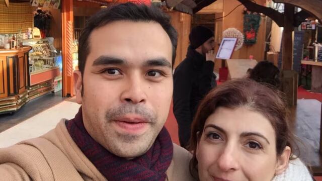 Jorge Álvarez Máynez y Karina Gidi