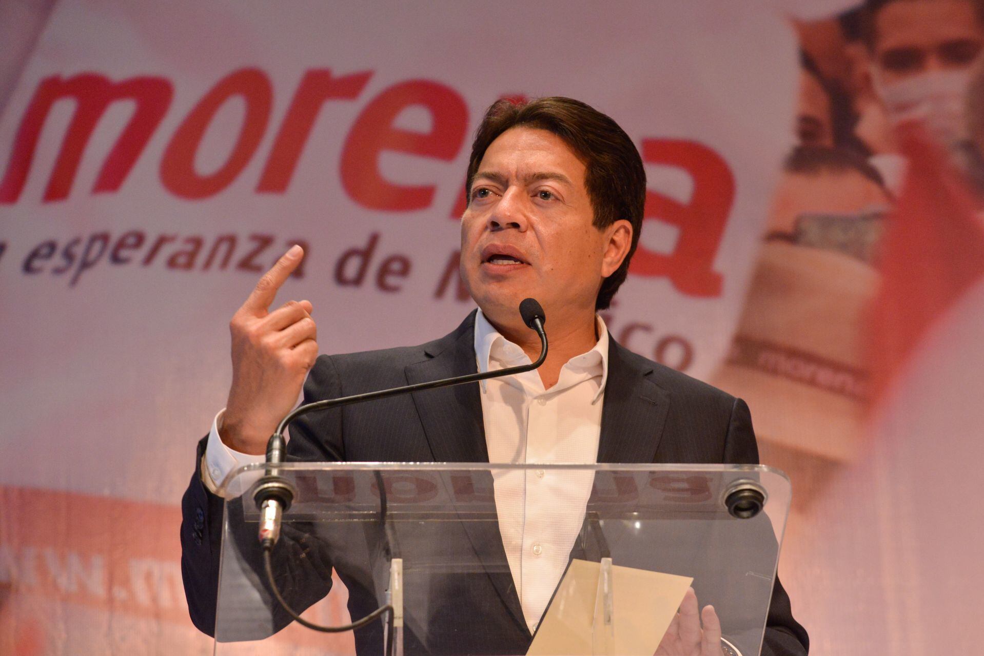 Mario Delgado, dirigente nacional de Morena