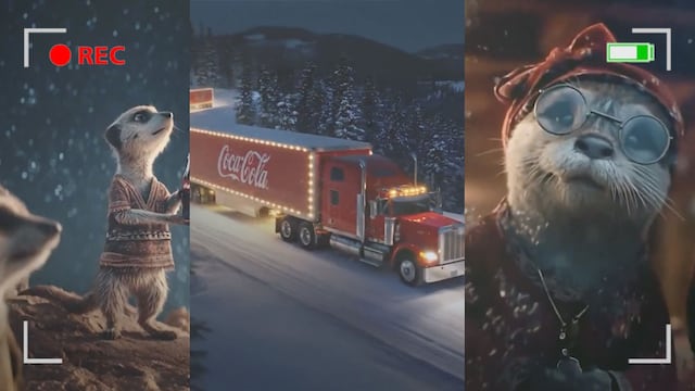 Así es el nuevo video navideño de Coca-Cola hecho con IA