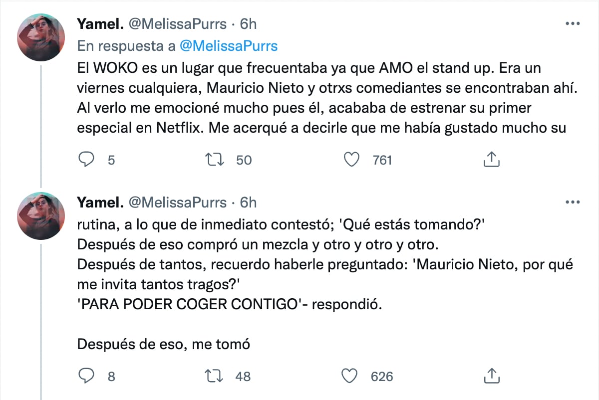 Acusan a Mau Nieto de abuso sexual
