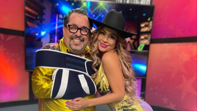 Tefi Valenzuela y Juan Carlos ‘El Borrego’ Nava