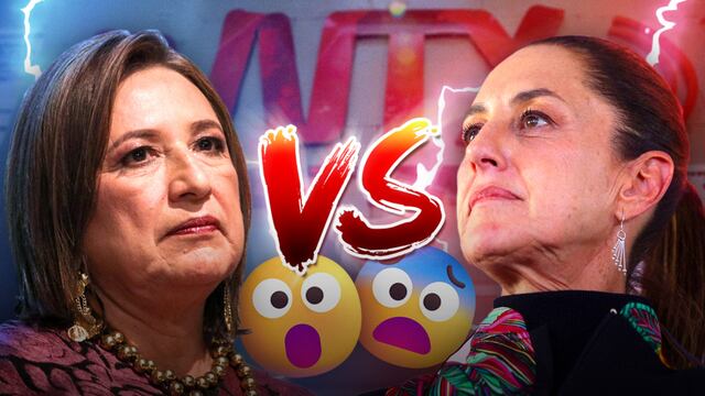 Xóchitl Gálvez contra Claudia Sheinbaum