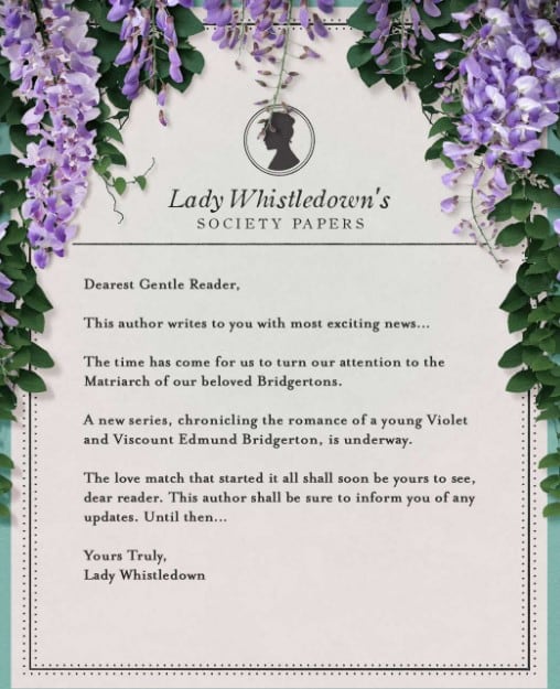 Lady Violet tendrá su propia serie: Netflix prepara un spin-off de Bridgerton