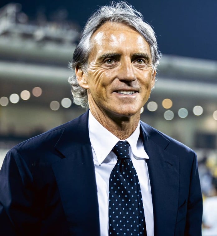 Roberto Mancini, exfutbolista y entrenador de Italia