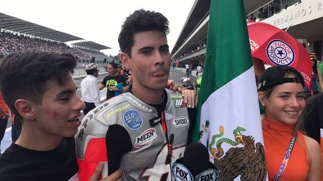 Escalante festeja su triunfo.