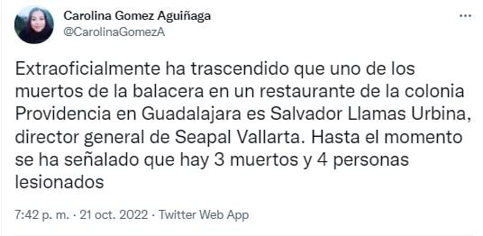VIDEO: Balacera afuera de Sonora Grill de Providencia, en Guadalajara; reportan 3 muertos y 4 heridos