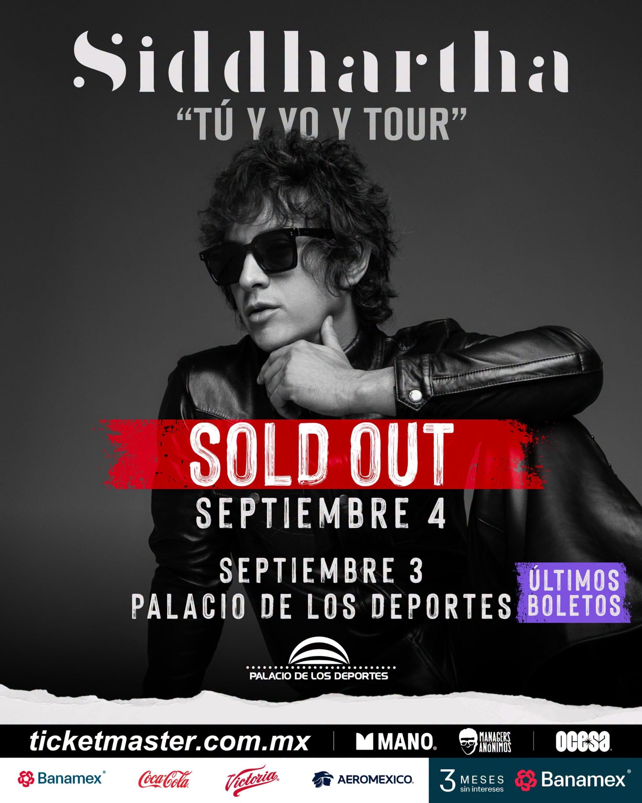 Concierto de Siddhartha en Palacio de los Deportes