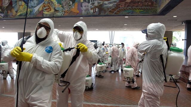 Sanitización de calles