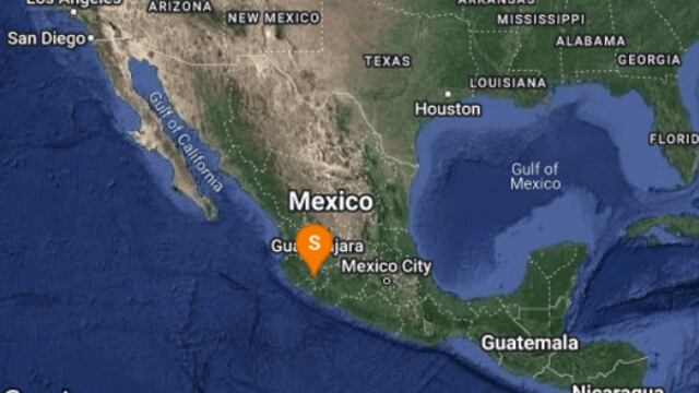 sismo en Ciudad Guzmán