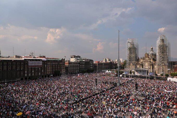 Marcha AMLO 27 de noviembre
