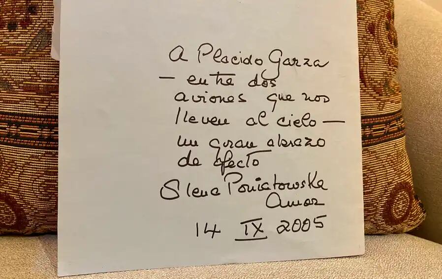 Recuerdo del primer encuentro entre Plácido Garza y Elena Poniatowska