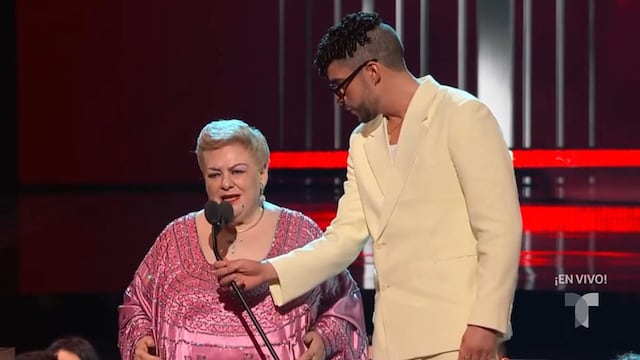 Paquita la del Barrio y Bad Bunny