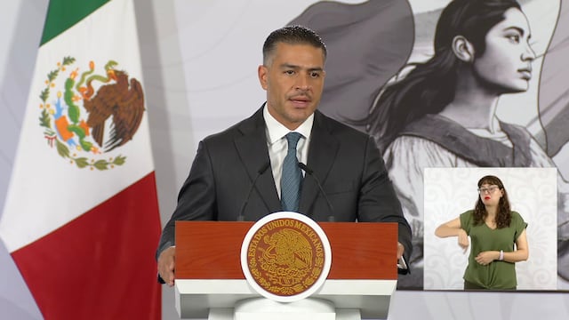 Omar García Harfuch dijo que las detenciones por el asesinato Carlos Manzo a manos del CJNG mandan un mensaje de cero impunidad.