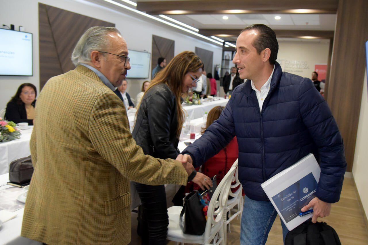 Mario Riestra sostuvo diálogo con Coparmex