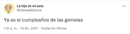 Daniela Rodrice habla de su sorpresa.