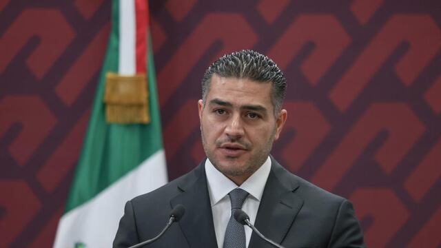 Omar García en conferencia el 16 de diciembre de 2022 por el atentado contra Ciro Gómez Leyva