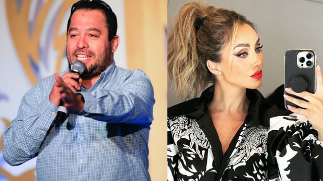 'El Borrego' Nava y Anahí.