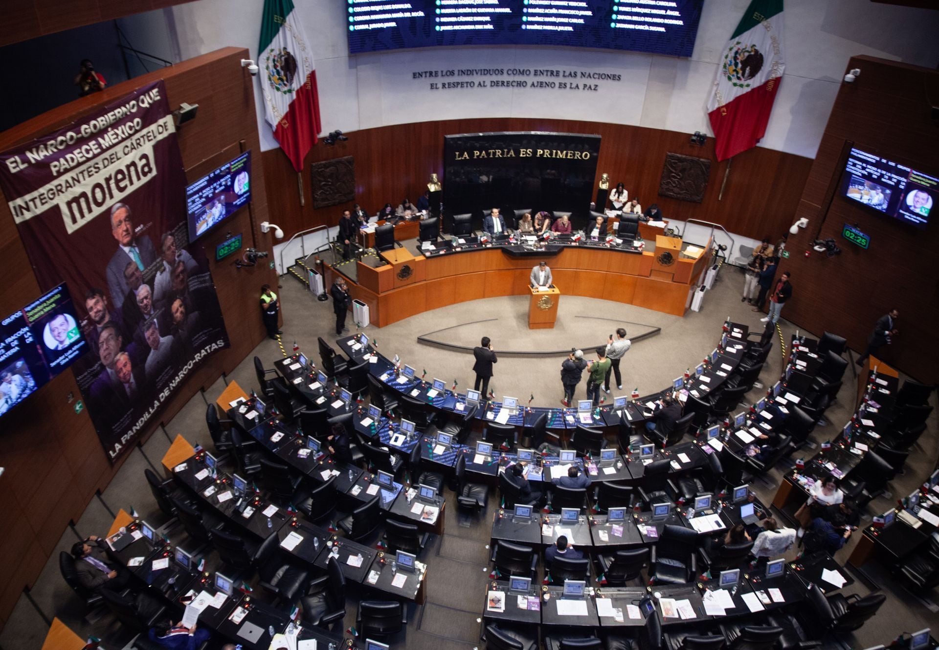 Senado analiza ajustes a Ley de Amparo, Cámara de Diputados sigue esperando