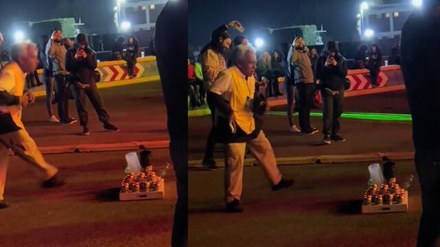 Vendedor se olvida de la chamba en el Hell and Heaven