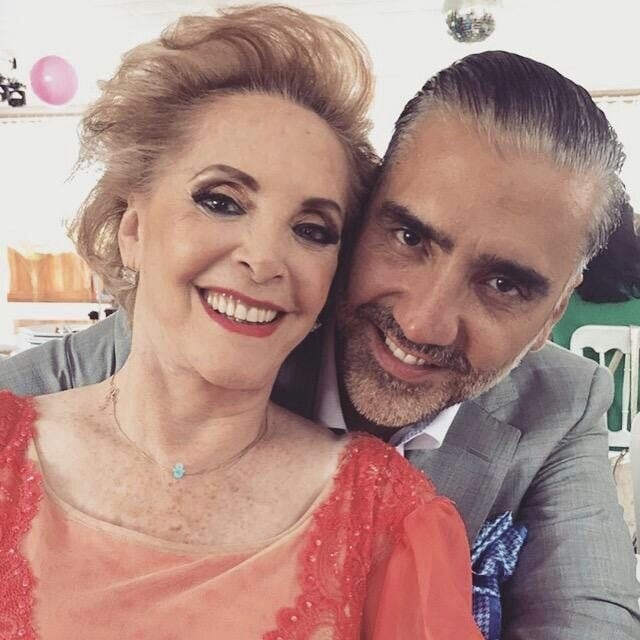 Alejandro Fernández y Doña Cuquita