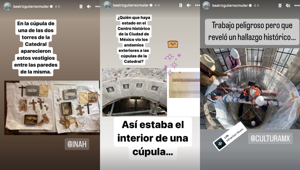 Cápsula del tiempo encontrada en la Catedral Metropolitana