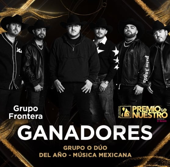 Premios Lo Nuestro 2024: Grupo Frontera gana a Grupo o Dúo Del Año – Música Mexicana