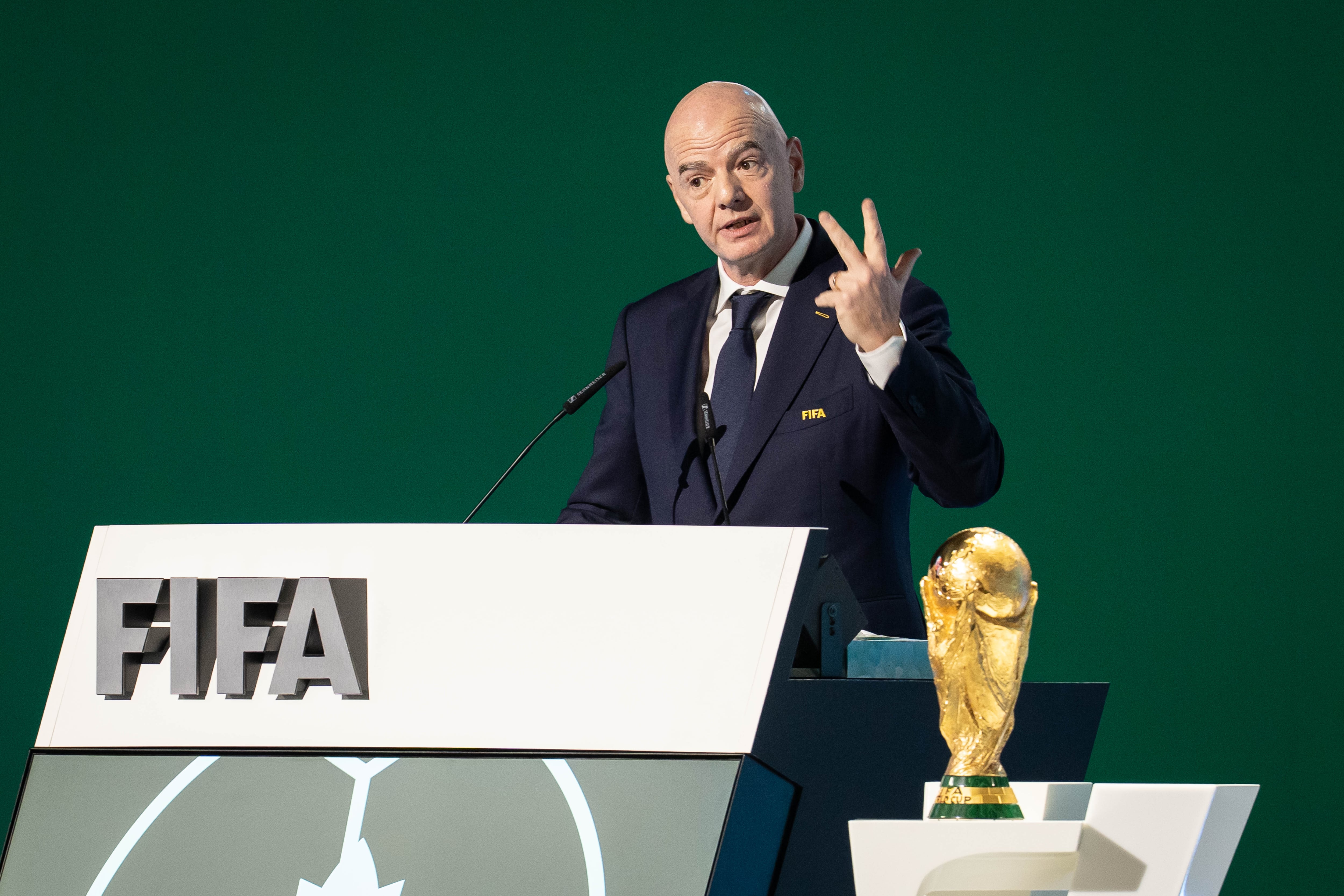 Gianni Infantino confirma la presencia de Irán en el Mundial 2026.