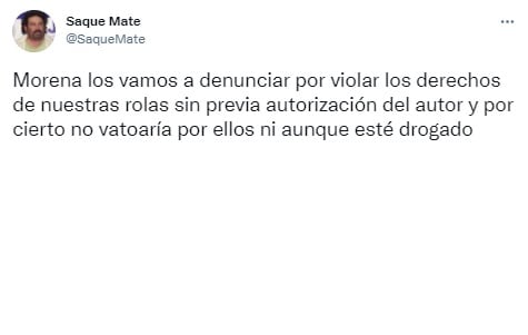 Tuit de Micky Huidobro