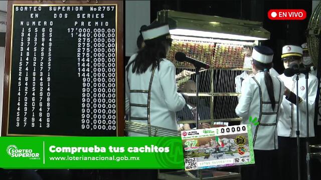 Resultados Sorteo Superior 2757 de Lotería Nacional en vivo: ganadores de hoy, 10 de marzo