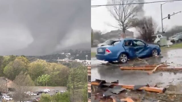 ¿Qué pasó en Little Rock, Arkansas? Un catastrófico tornado impactó y dejó medio millar de heridos