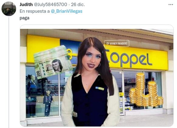 Seguidores de Yeri Mua la comparan con los cobradores de Coppel