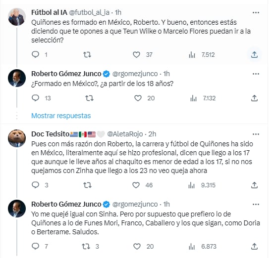 Tweet Gomez Junco