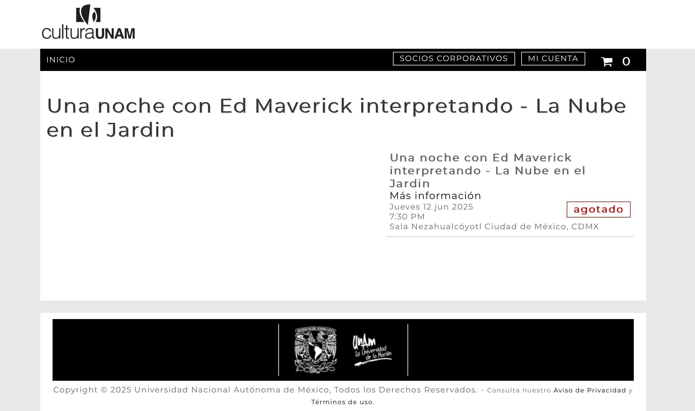Ed Maverick en concierto: Ya se agotaron los boletos para verlo en la Sala Nezahualcóyotl