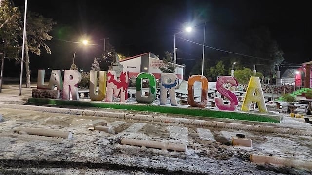 Nevada en La Rumorosa, Baja California