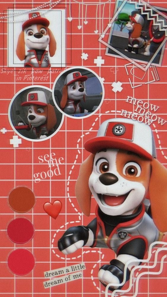5 fondos de pantalla de Al, cachorro basset hound de Paw Patrol, para tunear tu smartphone