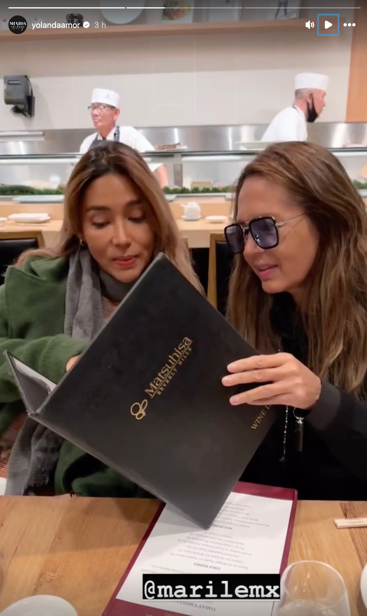 Marilé Andrade y Yolanda Andrade.