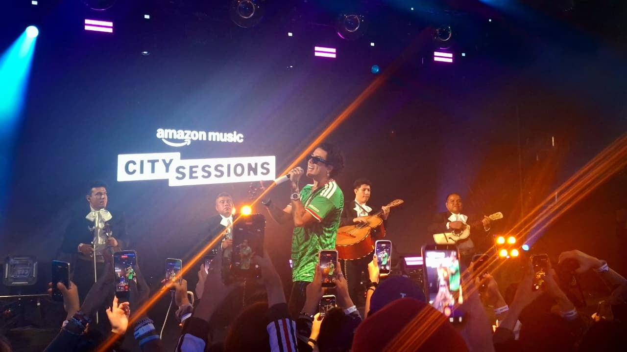Mario Bautista inaugura la tercera temporada de Amazon Music City Session